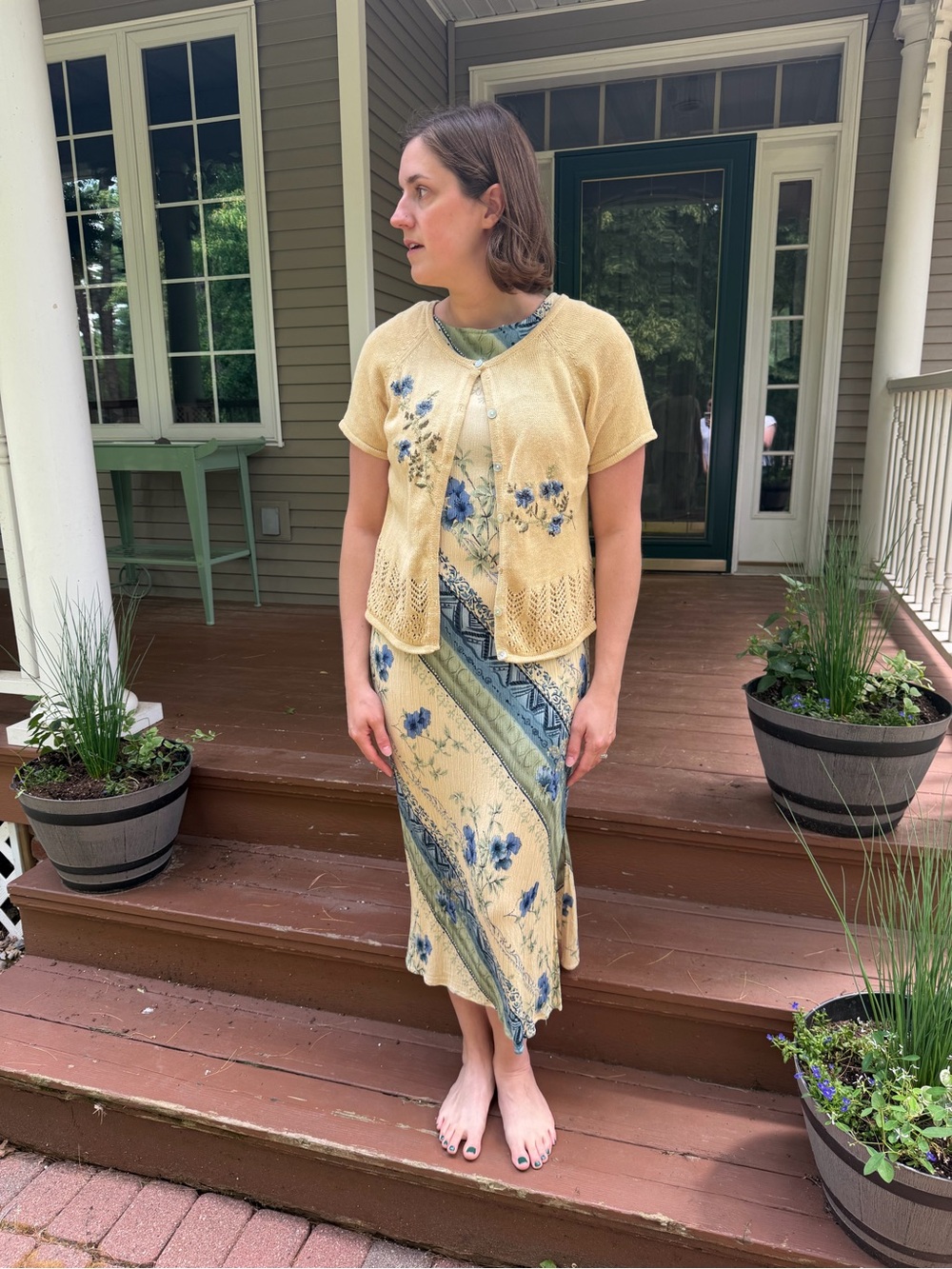 Yellow and Blue VTG 90s set